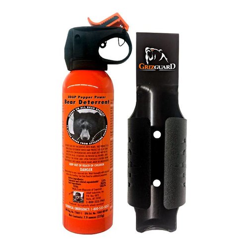 Bear Spray Safety Orange with Holster Bear Spray Safety Orange with Holster