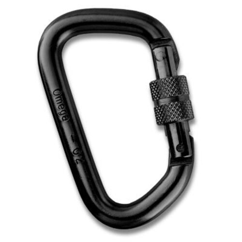 1/2" D locking Caribiner 1/2" D locking Caribiner