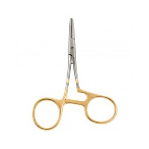 Dr. Slick Twisted Loop Clamp/Hemos Straight 5" Gold Dr. Slick Twisted Loop Clamp/Hemos Straight 5" Gold