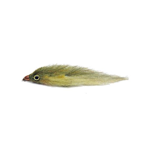 PUGLISI Trout Streamer #6 - Olive/Lt Yellow PUGLISI Trout Streamer #6 - Olive/Lt Yellow