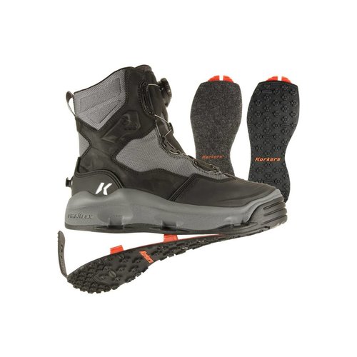 Korkers Darkhorse BOA Wading Book Kling-On/Felt Korkers Darkhorse BOA Wading Book Kling-On/Felt