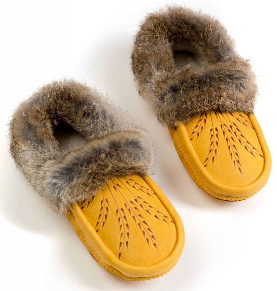 real deer skin moccasins