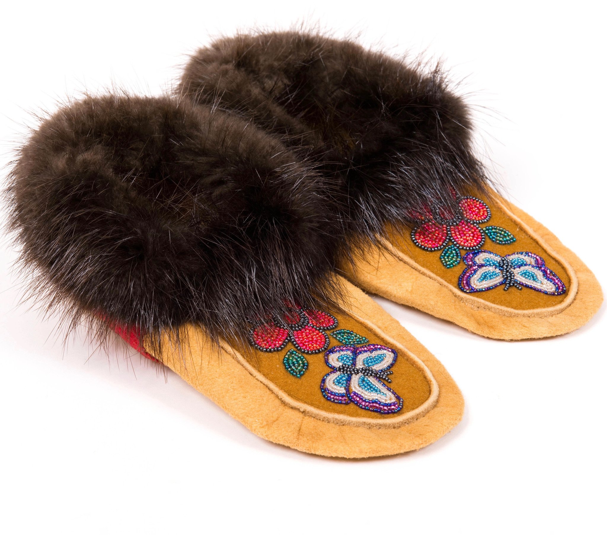 moose hide slippers