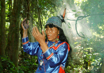 Elisa Vargas Shipibo shaman
