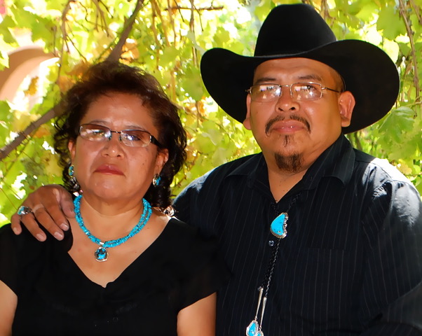Randy and Etta Endito Navajo jewelry artists