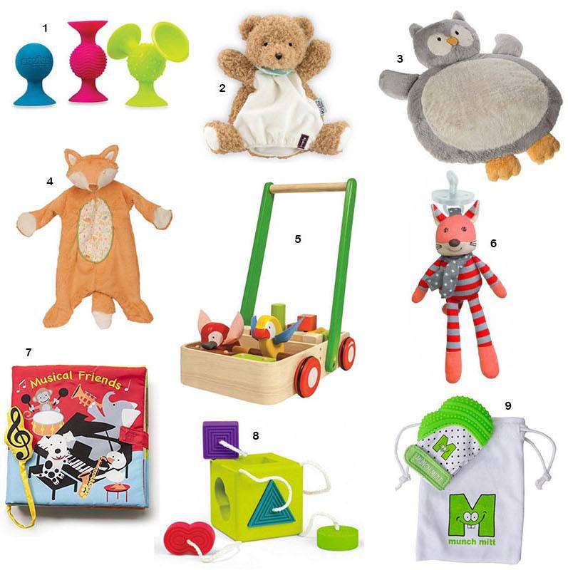 Top Nine Gifts for Babies