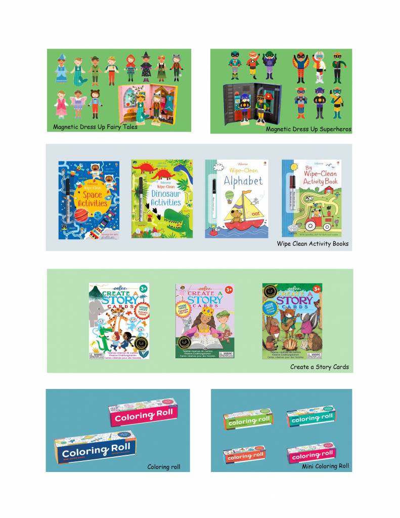 Screen-free Preschool Travel Toys