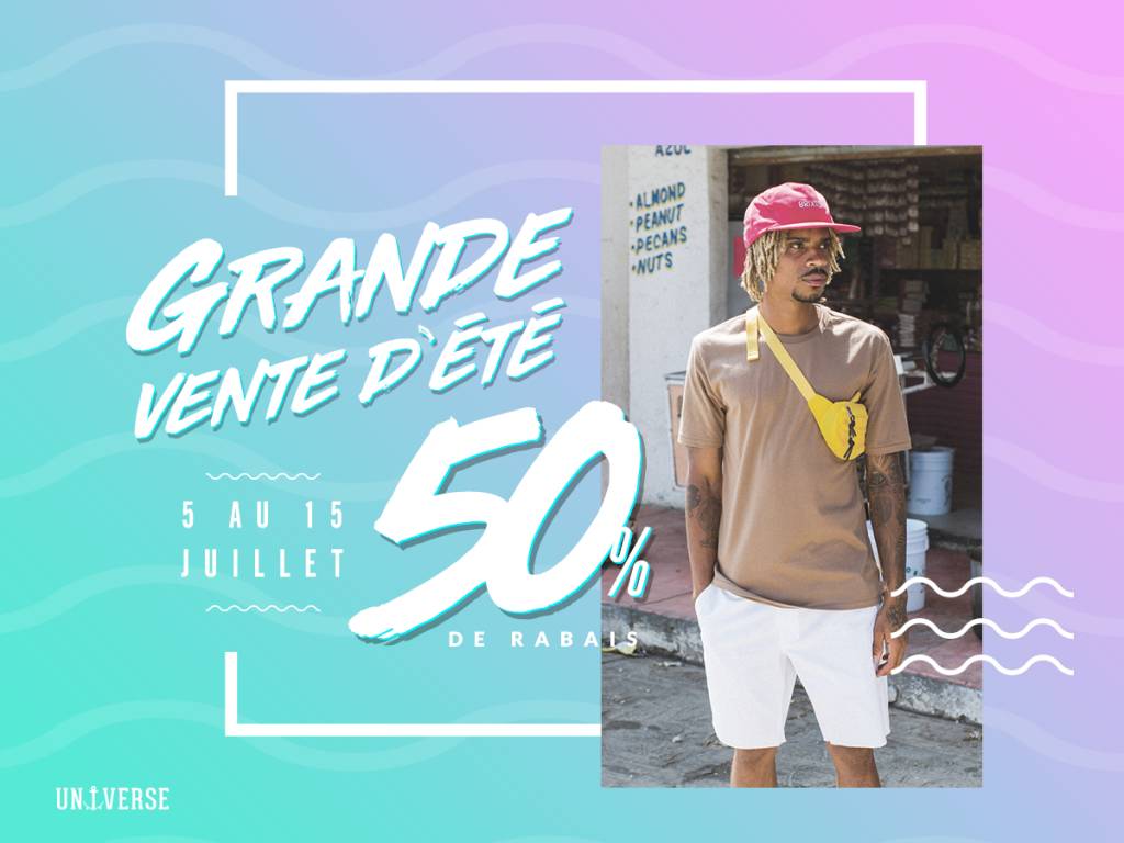Grande Vente d'été 2018