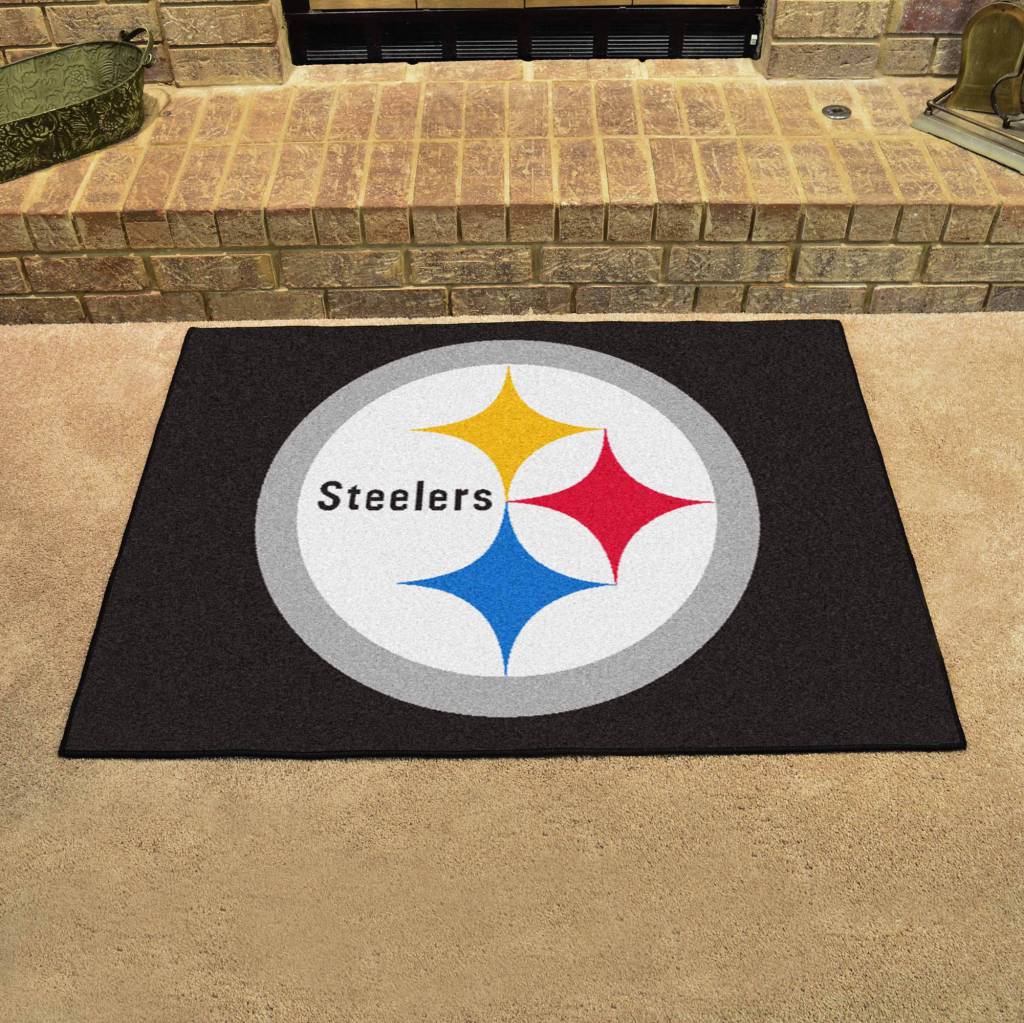 Nfl Pittsburgh Steelers All Star Mat The Stadium Pe On Razorback Fan Mats Nfl Pittsburgh Steelers All Star Mat