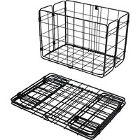 Wald 582 Rear Folding Basket: Black