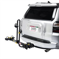 Saris Freedom 2 Bike Tray Universal Hitch Rack: 2-Bike Black
