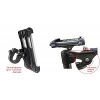 Delta XL Handlebar Mounted Phone Holder, Black