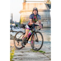 Campus Mega Dazzle SS Peloton DX Jersey Womens