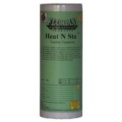 Floriani Floriani's Heat N Sta Fusible Tearaway 1.5oz 12" x 25 yds
