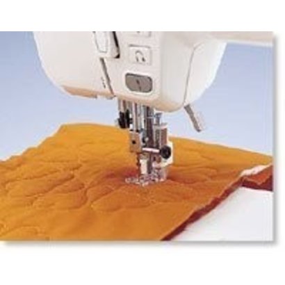 Quilting Foot (clear plastic) - Screw on Foot Requires Low Shank Adapter for ULT/PC series. Fits NV6000D