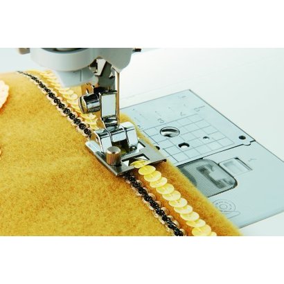 up to 5 mm width Braiding Foot . Fits all Brother home-use sewing machines; including the NV6000D
