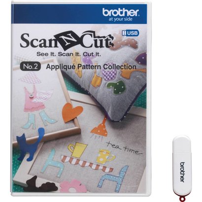 No. 2 Applique Pattern- 50 designs come on a CD with the purchase of the cutting machine CM550DX