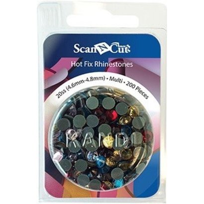 Brother Multi Color Rhinestones 20ss Refill Pack