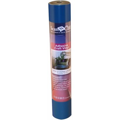 Brother 6 FT ROLL- BLUE ADHESIVE CRAFT VINYL