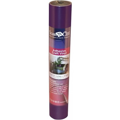 Brother 6 FT ROLL- PLUM ADHESIVE CRAFT VINYL
