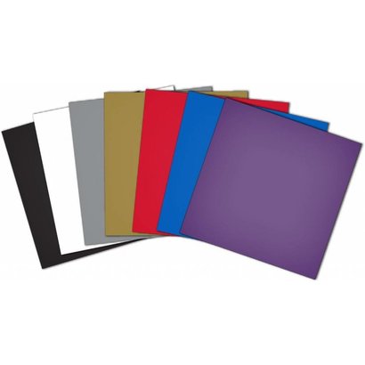 10 SHEET- CRAFT VINYL- ASST COLORS