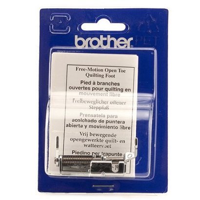 Open Toe Quilting Foot (metal). and Requires Low Shank Adapter for ULT/PC series. Fits NV6000D