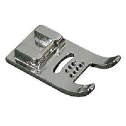 up to 7 mm Cording Foot with 7 holes for horizontal. See catalog for machines; including NV6000D