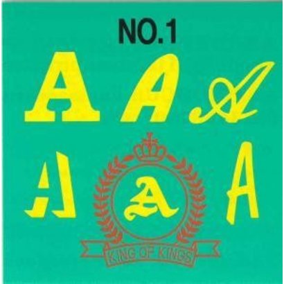 Memory Card No. 1 (Alphabet) - 6 fonts / 5 kinds of emblems