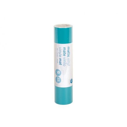 Graphtec 9 inch x10 foot Matte Removable Vinyl - Teal