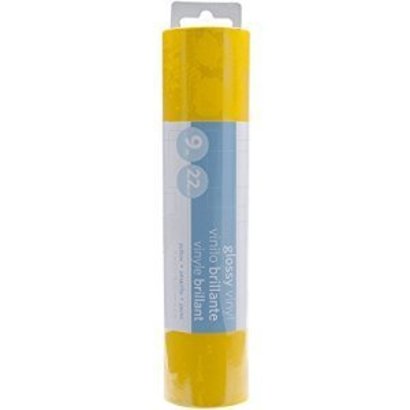 Graphtec 9 inch x10 foot Matte Removable Vinyl - Yellow