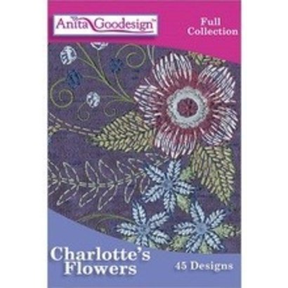 Anita Goodesign Full Collections: Charlottes Flowers