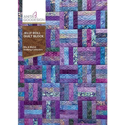 Anita Goodesign Full Collections: Jelly Roll Quilt