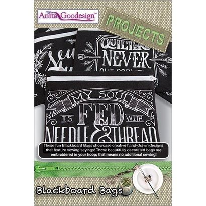 Anita Goodesign Mini Collections: Blackboard Bags