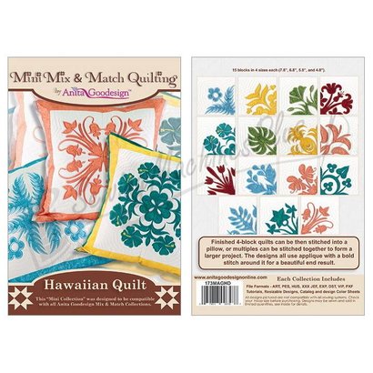Anita Goodesign Mini Collections: Hawaiian Quilt