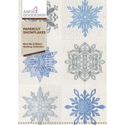 Anita Goodesign Mini Collections: Paper cut Snowflakes