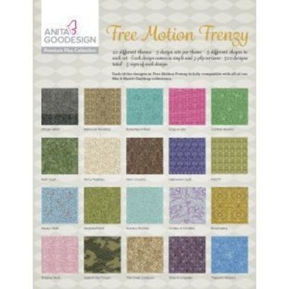 Anita Goodesign Premium Plus Collections: Free Motion Frenzy