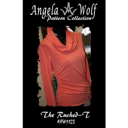 Angela Wolf The Ruched-T Pattern- Misses XXS-XL