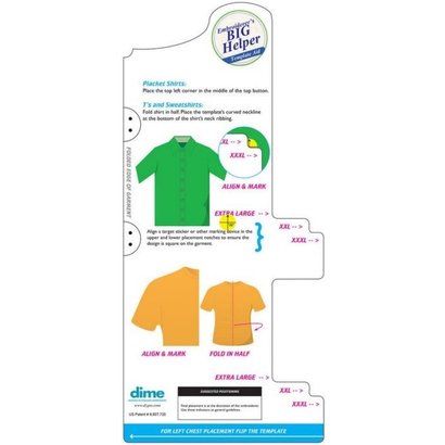 Durkee Embroiderer's BIG Helper - XL, XXL, and XXXL