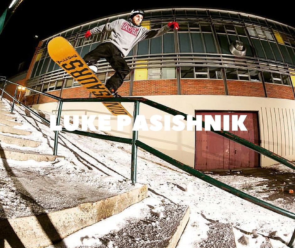Luke Pasishnik Snowboarding