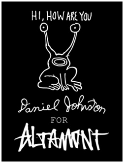 Altamont x Daniel Johnston logo