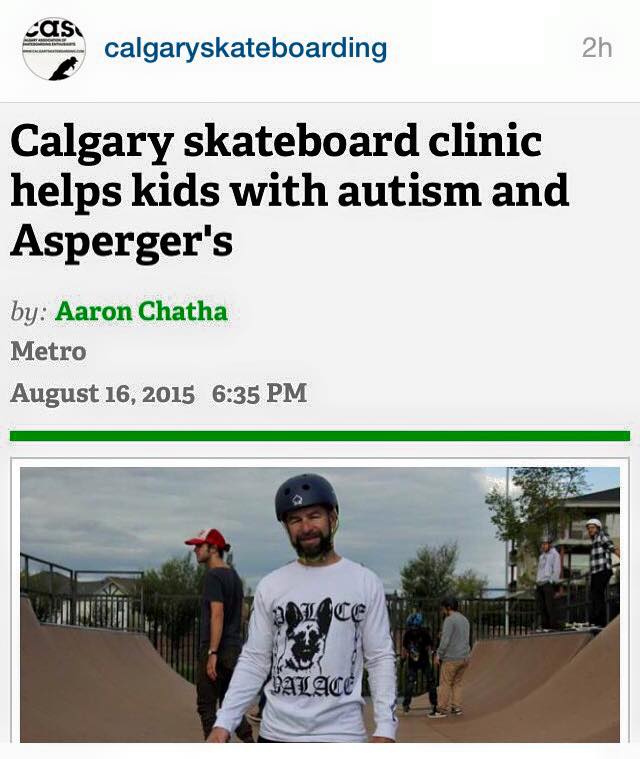 Autism Skateboard Camps Calgary