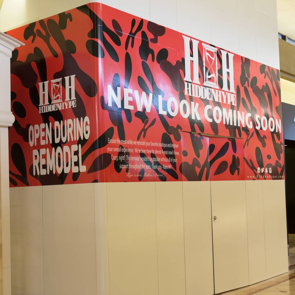 Hidden Hype Boutique Daly City Remodel
