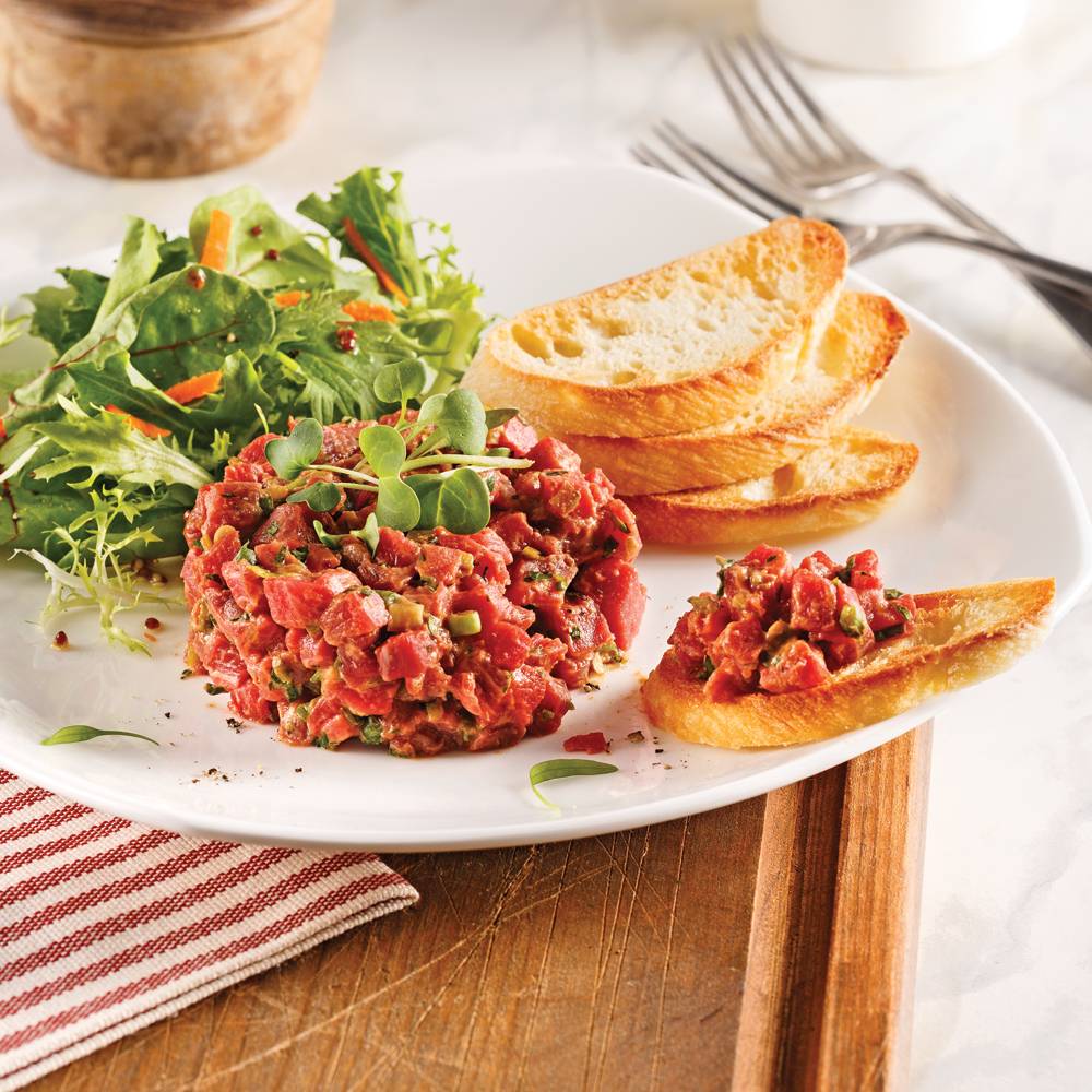 Tartare de boeuf classique
