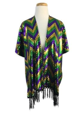 sequin mardi gras shirt