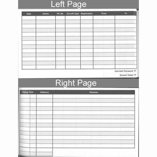 How to fill out a pilot logbook