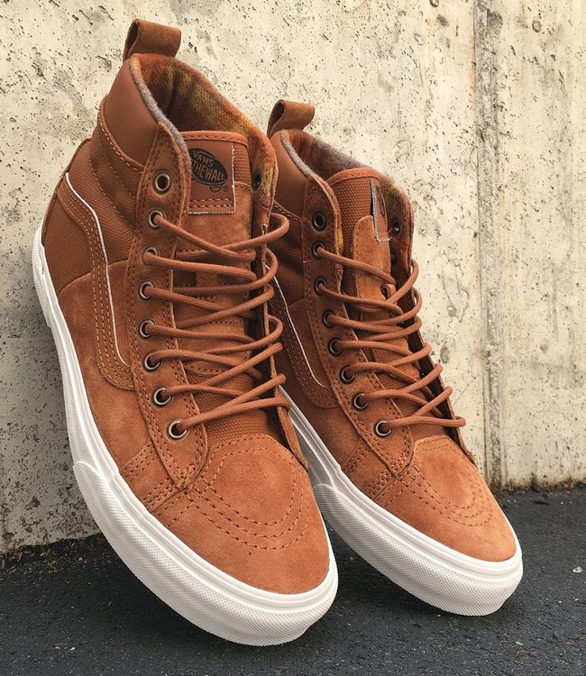 vans sk8 hi mte glazed ginger