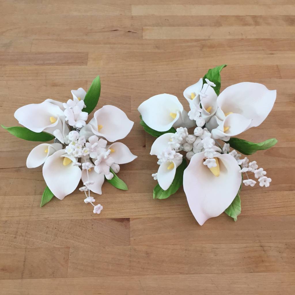 Edible Calla Lily Cake Topper Edible Calla Lily Cake Topper