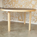 Artek Table 91 in Black Linoleum