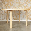 Artek Table 91 in Black Linoleum