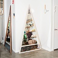 Alex Drew & No One Scale Mirror, Ash with Antiqued Glass